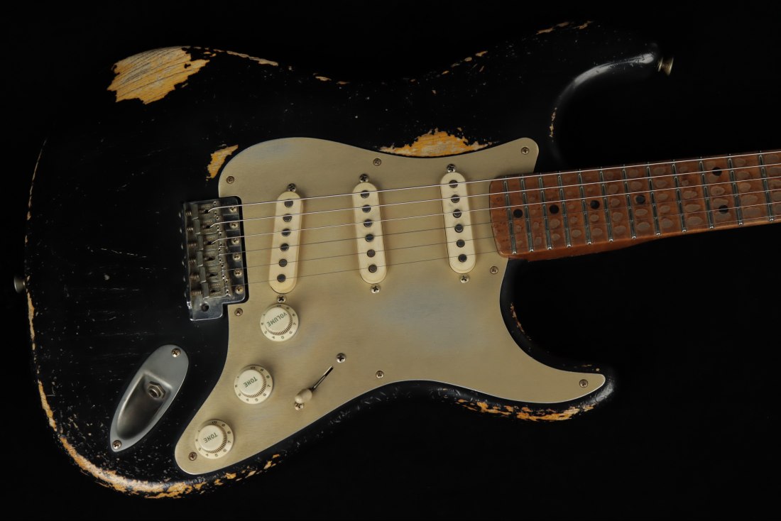 Fender Custom 1956 Stratocaster Heavy Relic Masterbuilt Andy Hicks - BLKoVBL