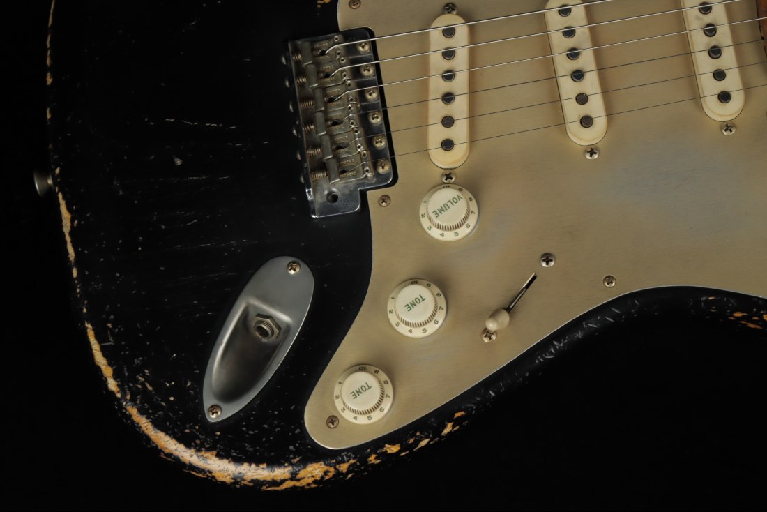 Fender Custom 1956 Stratocaster Heavy Relic Masterbuilt Andy Hicks - BLKoVBL