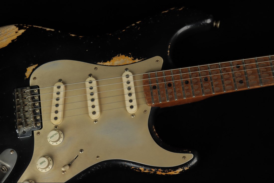 Fender Custom 1956 Stratocaster Heavy Relic Masterbuilt Andy Hicks - BLKoVBL