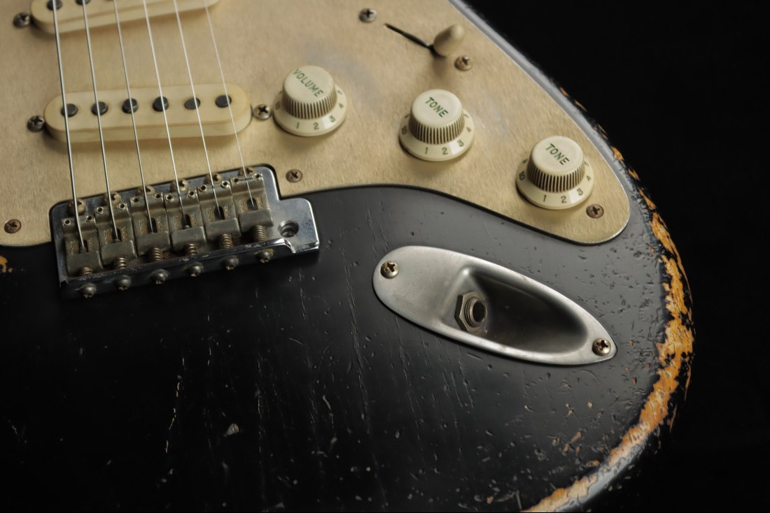 Fender Custom 1956 Stratocaster Heavy Relic Masterbuilt Andy Hicks - BLKoVBL
