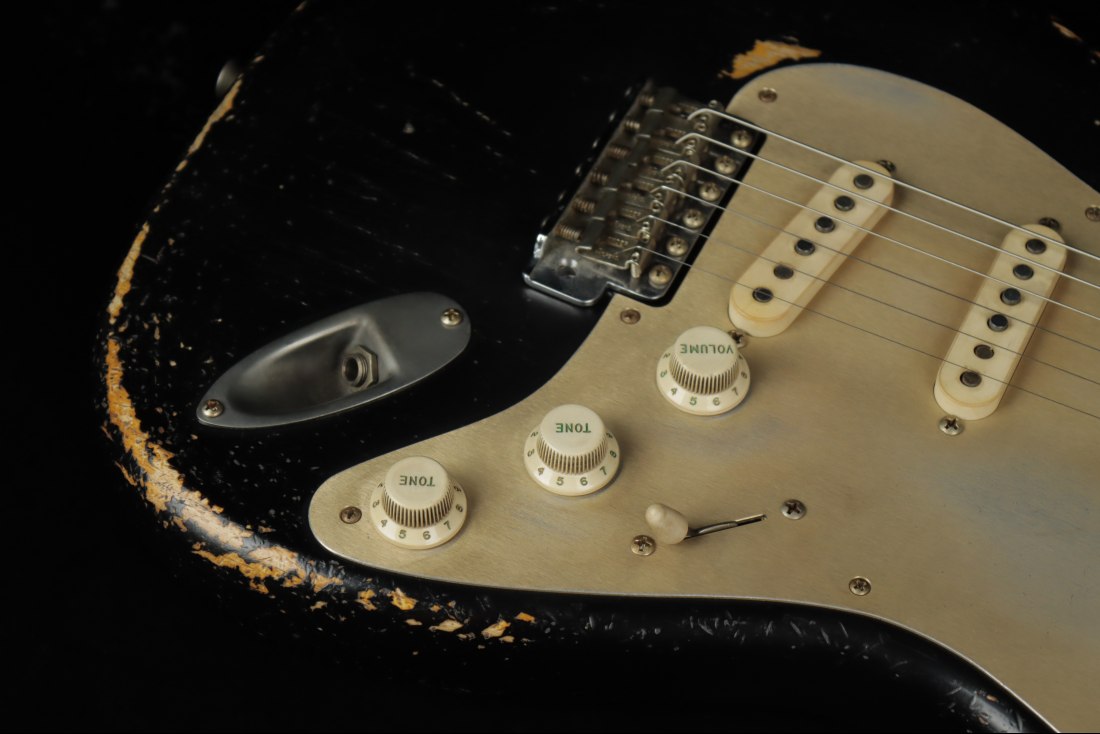 Fender Custom 1956 Stratocaster Heavy Relic Masterbuilt Andy Hicks - BLKoVBL