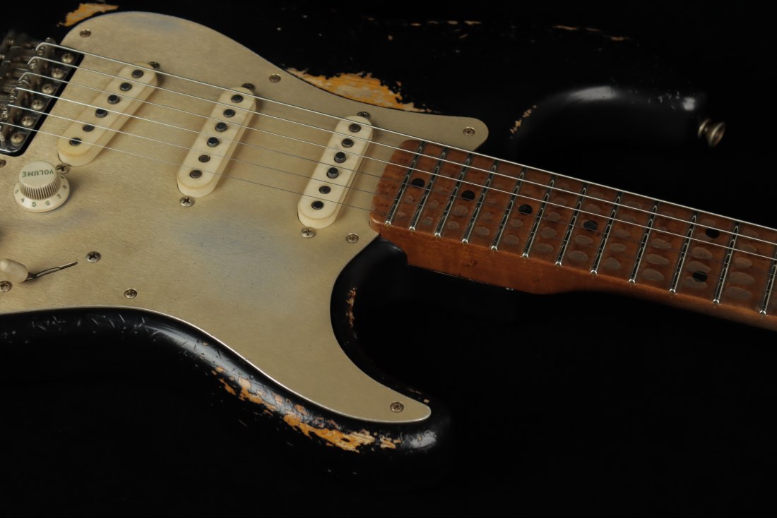 Fender Custom 1956 Stratocaster Heavy Relic Masterbuilt Andy Hicks - BLKoVBL