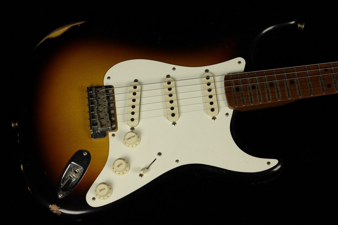 Fender Custom 1956 Stratocaster Roasted Relic Birdseye 3A - WF2CS