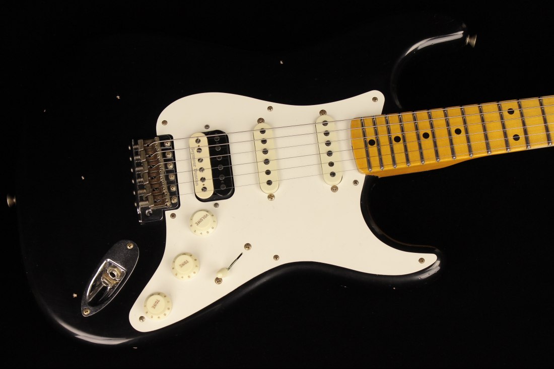 Fender Custom 1957 Stratocaster HSS Journeyman Relic - ABLK