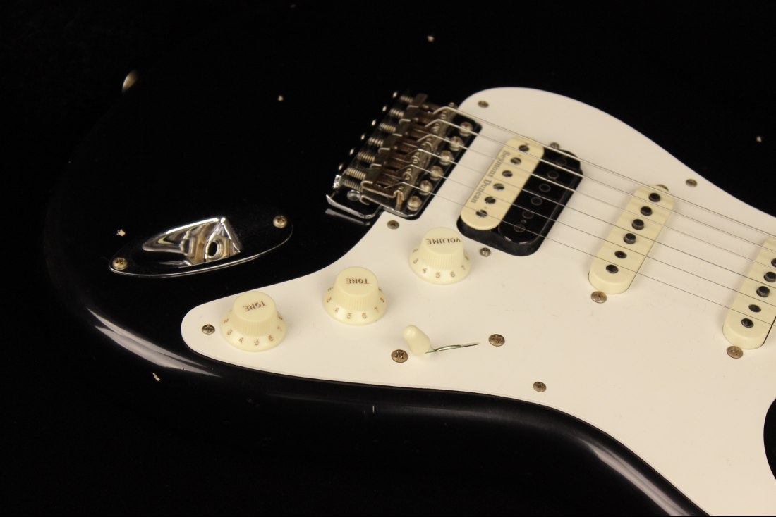 Fender Custom 1957 Stratocaster HSS Journeyman Relic - ABLK