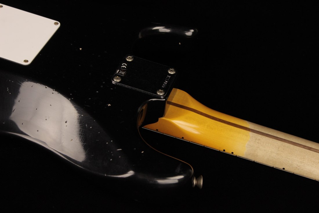 Fender Custom 1957 Stratocaster HSS Journeyman Relic - ABLK