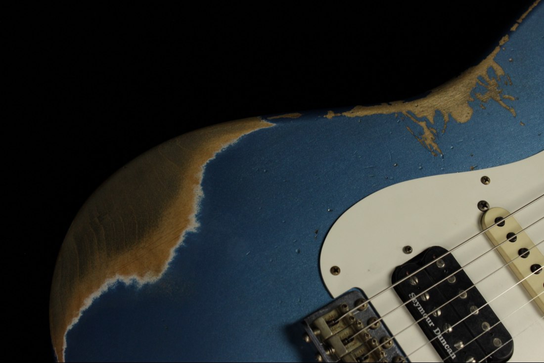 Fender Custom 1958 Stratocaster HSS Heavy Relic - LPB