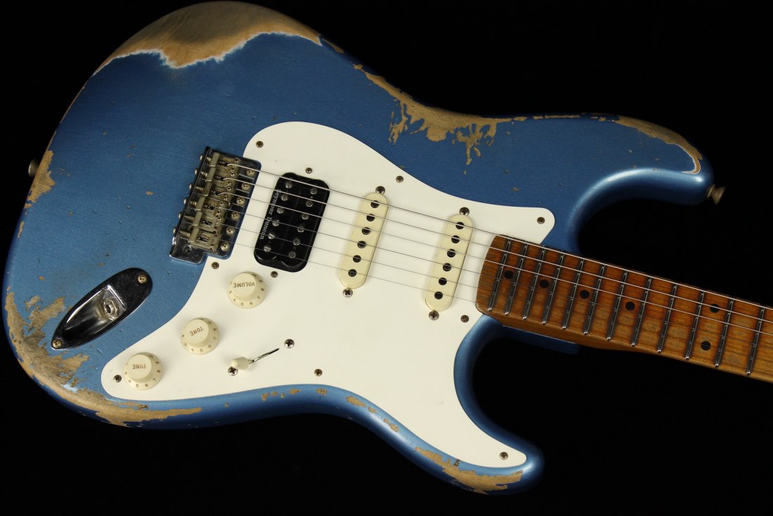 Fender Custom 1958 Stratocaster HSS Heavy Relic - LPB