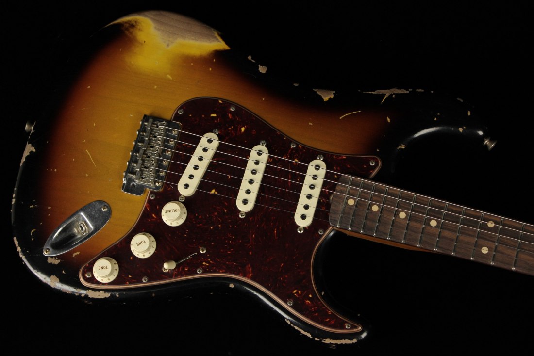 Fender Custom 1960 Stratocaster Roasted Heavy Relic - F3TS