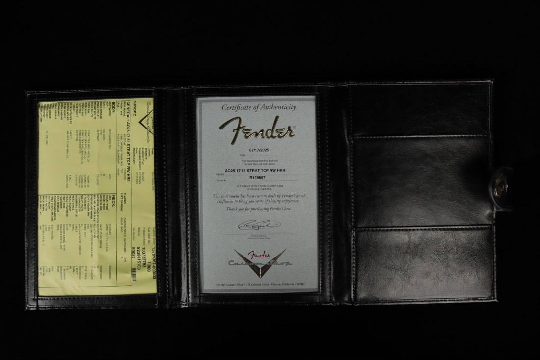 Fender Custom 1961 Stratocaster Time Capsule - HRR