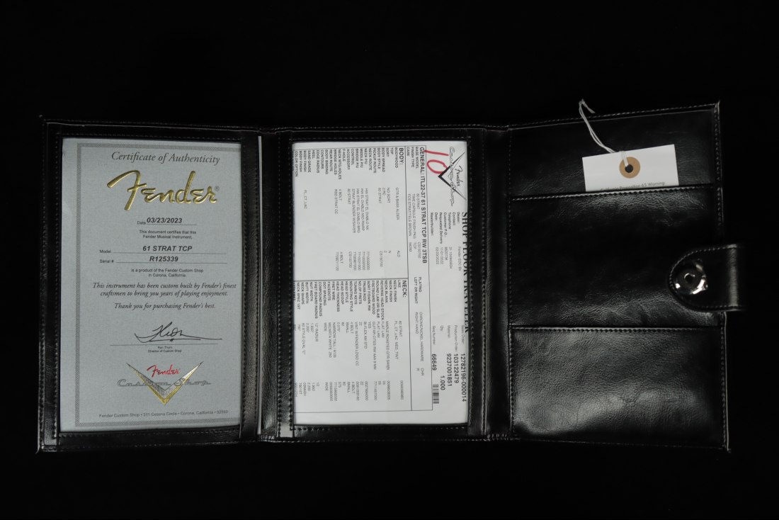 Fender Custom 1961 Stratocaster Time Capsule 