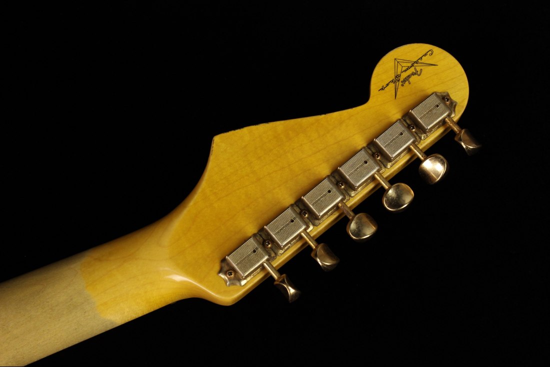 Fender Custom 1962 Stratocaster Heavy Relic - ABLK