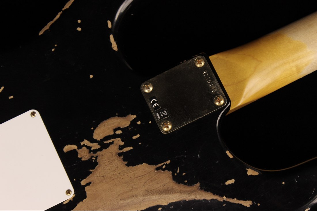 Fender Custom 1962 Stratocaster Heavy Relic - ABLK