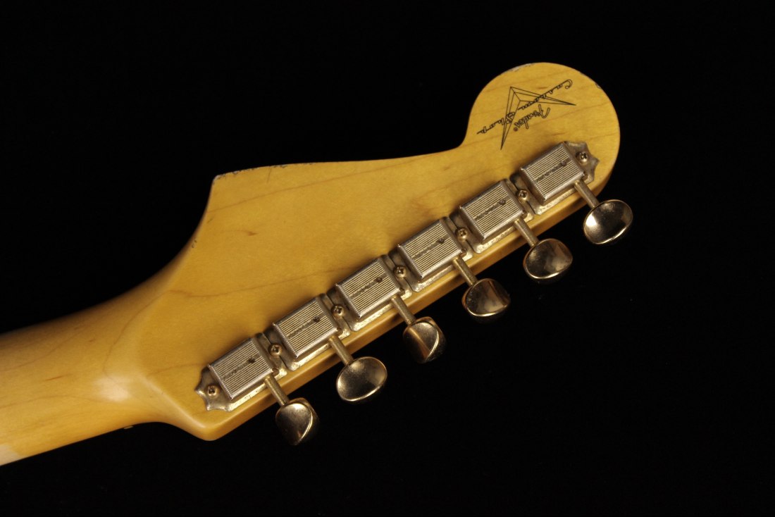 Fender Custom 1962 Stratocaster Heavy Relic - ABLK