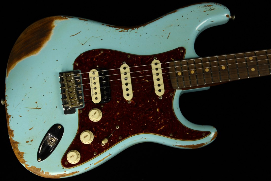 Fender Custom 1963 Stratocaster HSS Heavy Relic - DPB