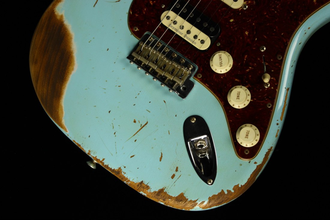 Fender Custom 1963 Stratocaster HSS Heavy Relic - DPB