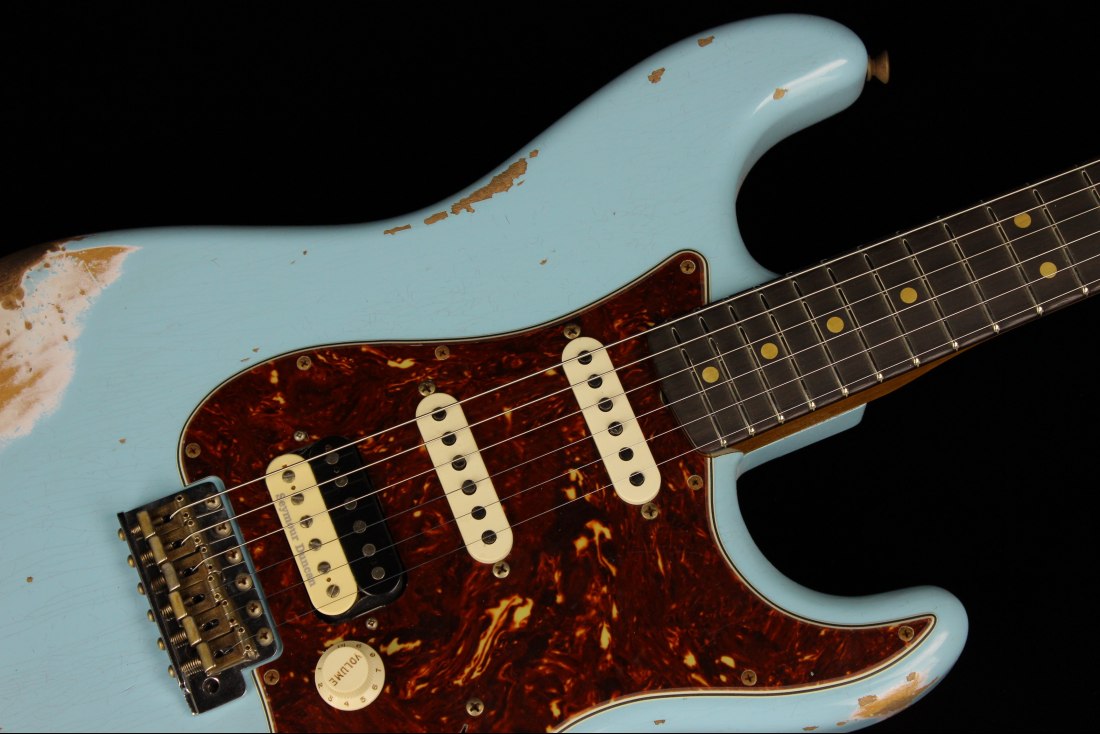 Fender Custom 1963 Stratocaster HSS Heavy Relic - DPB