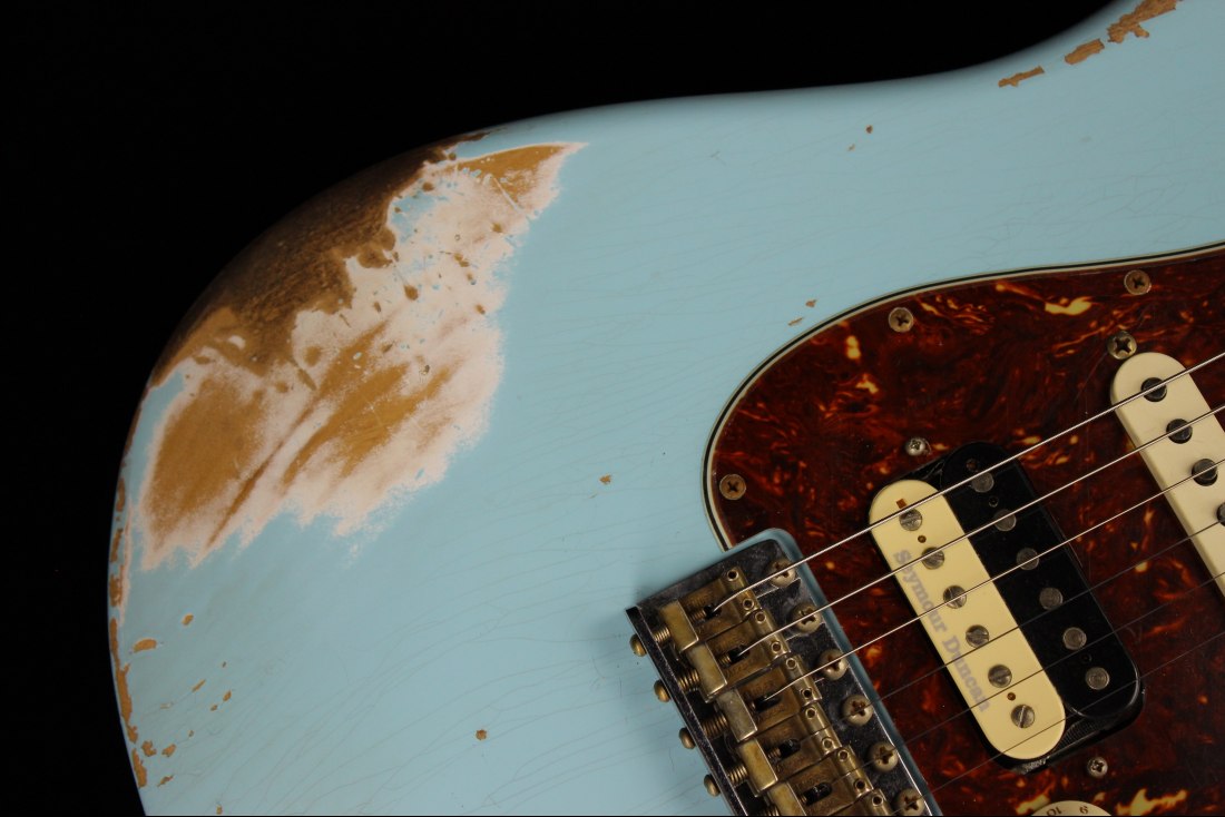 Fender Custom 1963 Stratocaster HSS Heavy Relic - DPB