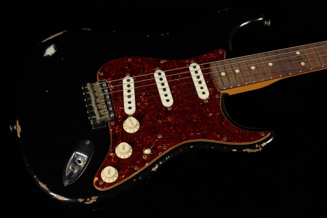 Fender Custom 1963 Stratocaster Relic - BK