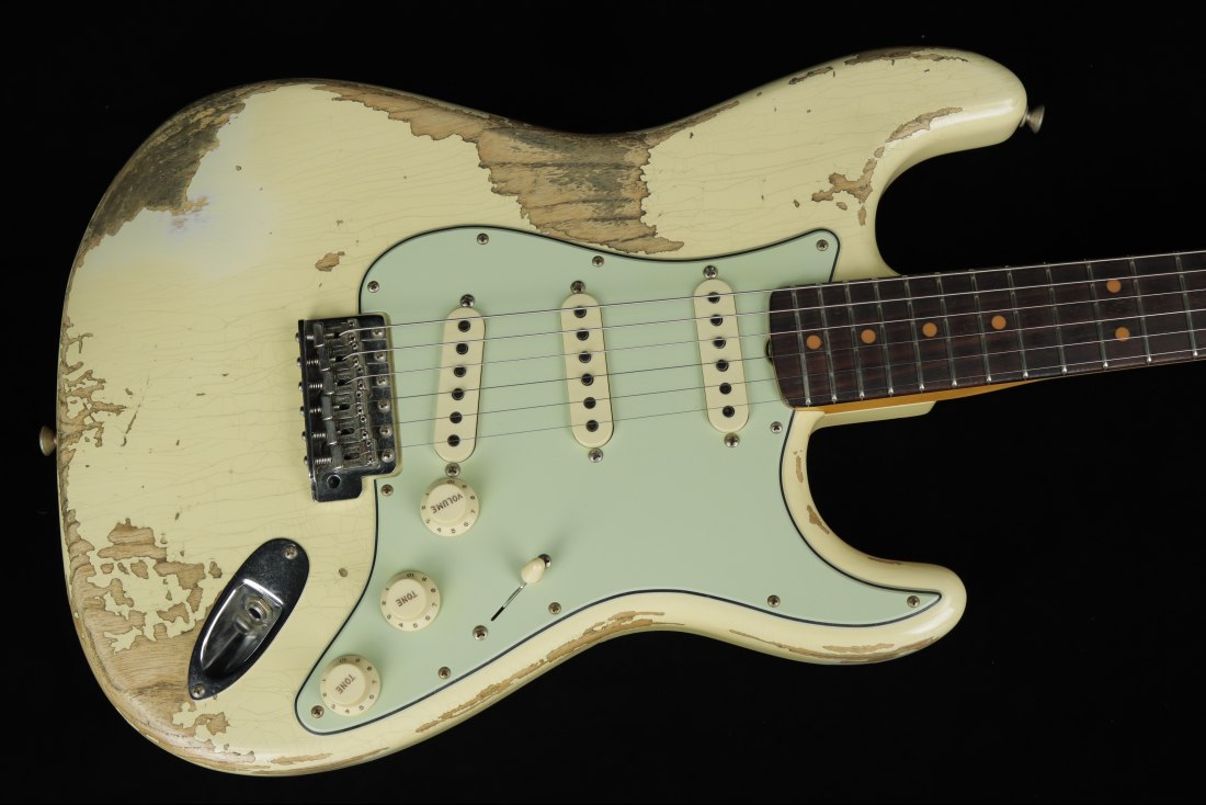 Fender Custom 1963 Stratocaster Super Heavy Relic Limited - AVW