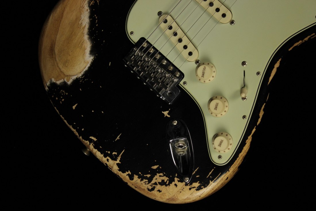 Fender Custom 1963 Stratocaster Super Heavy Relic Limited - ABK