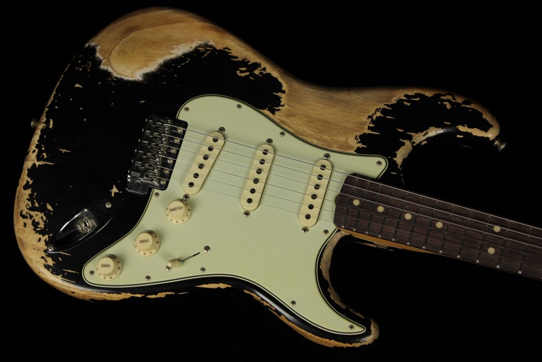 Fender Custom 1963 Stratocaster Super Heavy Relic Limited - ABK