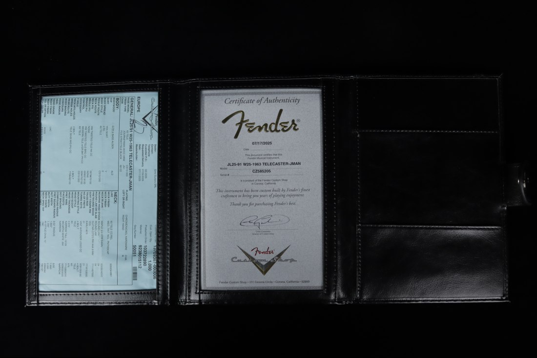 Fender Custom 1963 Telecaster Journeyman Relic - AFRD