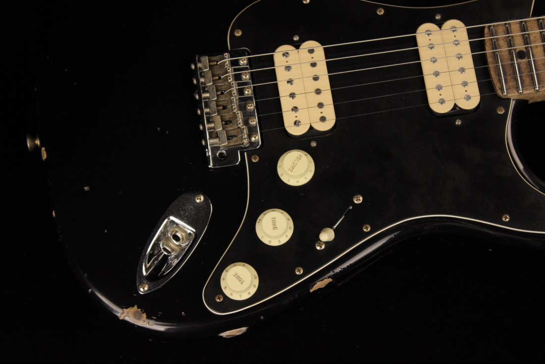 Fender Custom 1969 Stratocaster HH Relic - BK