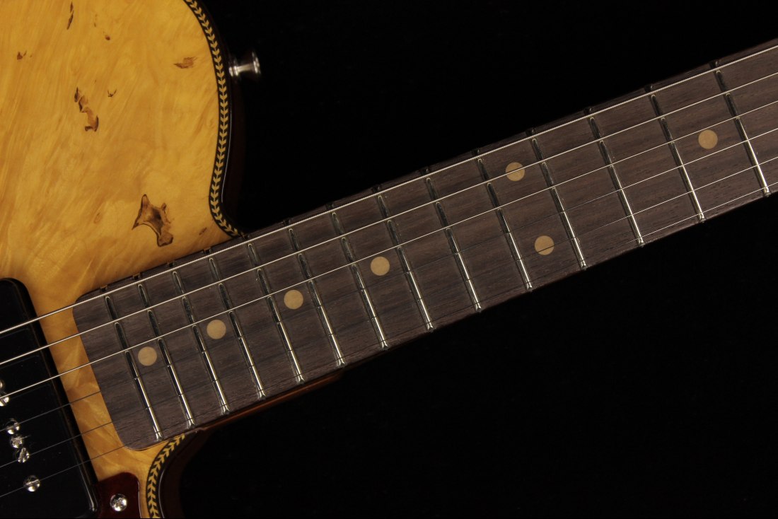 Fender Custom Artisan Maple Burl Dual P90 Telecaster NOS