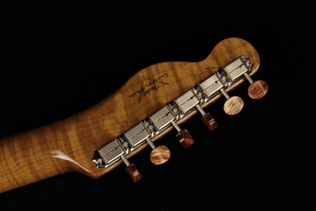 Fender Custom Artisan Maple Burl Dual P90 Telecaster NOS