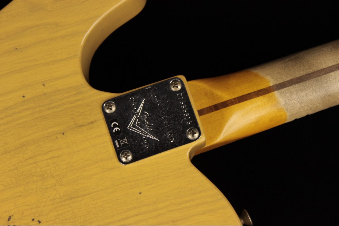 Fender Custom CuNiFe Blackguard Telecaster w/Bigsby Heavy Relic - ABTB