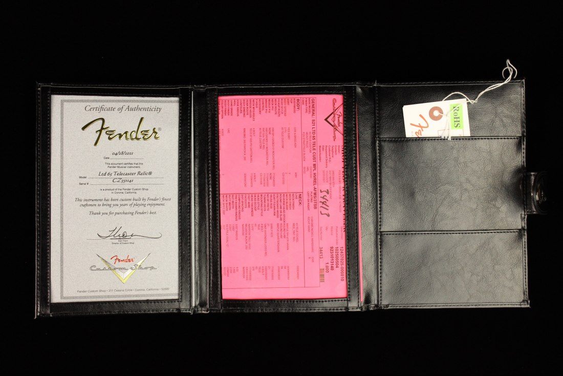 Fender Custom Limited 1965 Telecaster Custom Heavy Relic - AFMo3CS