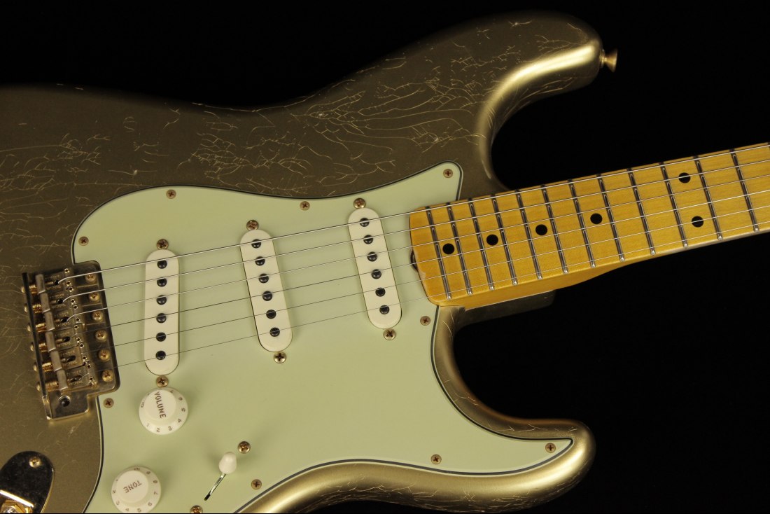 Fender Custom Limited Edition 1962 Stratocaster Bone Tone Journeyman Relic - AAZG