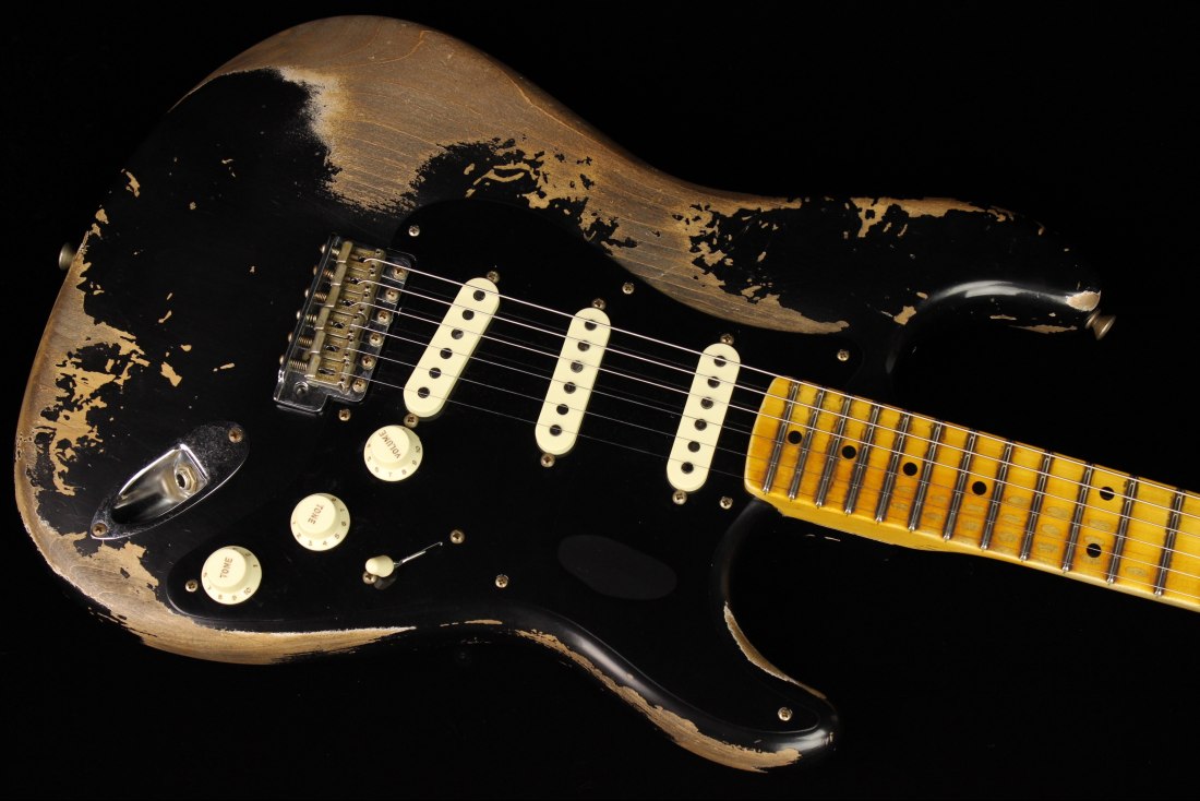 Fender Custom Limited Edition Poblano Stratocaster Super Heavy Relic - ABK