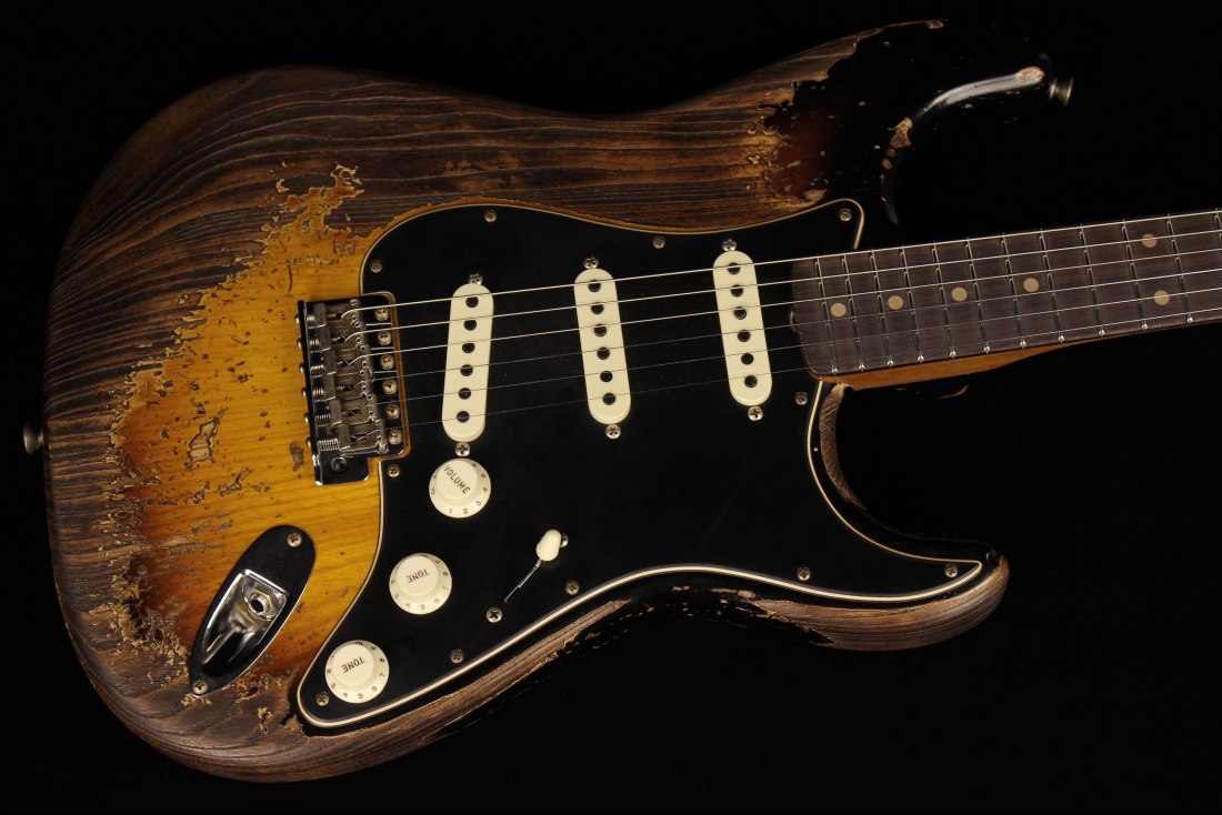 Fender Custom Limited Edition Poblano Stratocaster Super Heavy Relic - SFA3CS
