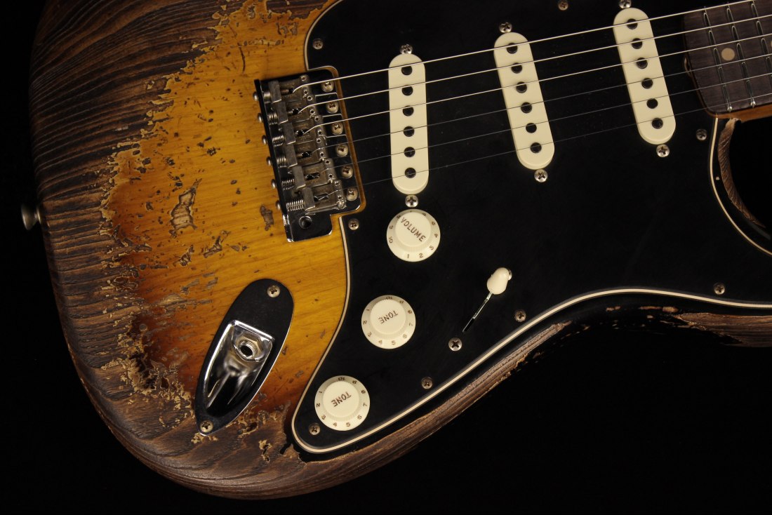 Fender Custom Limited Edition Poblano Stratocaster Super Heavy Relic - SFA3CS
