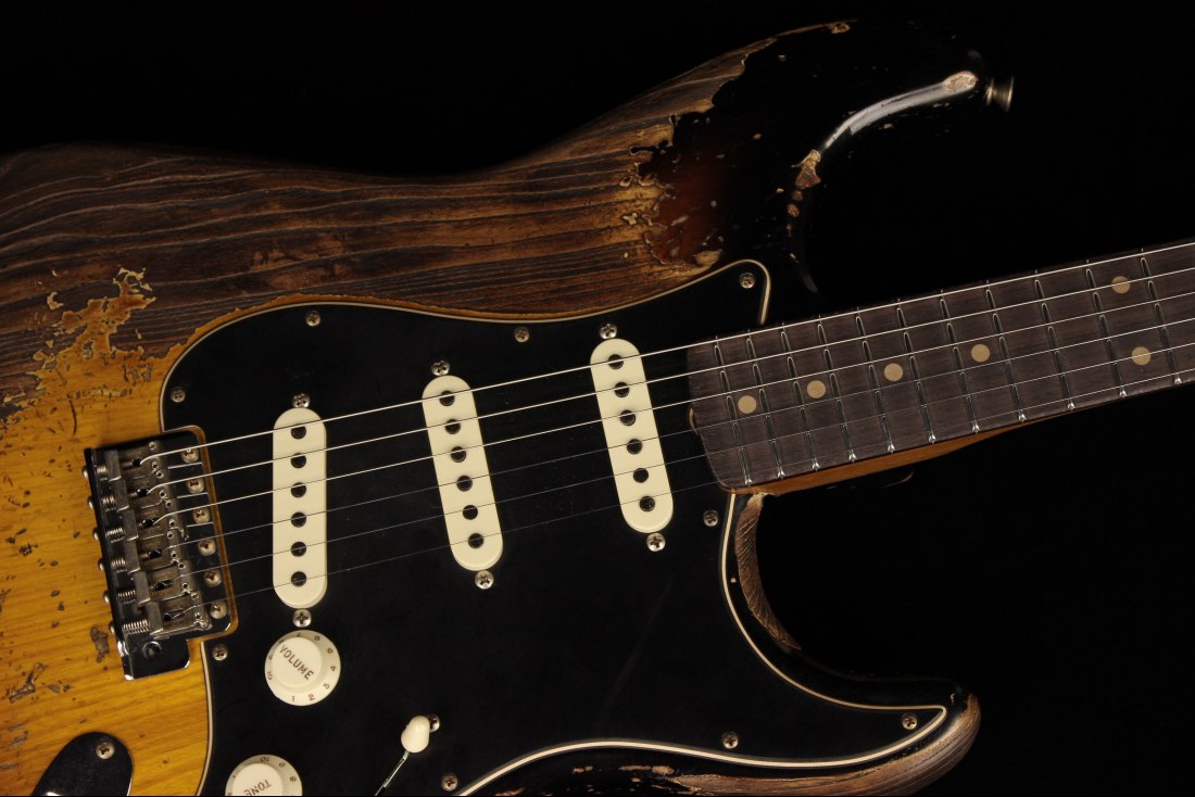 Fender Custom Limited Edition Poblano Stratocaster Super Heavy Relic - SFA3CS