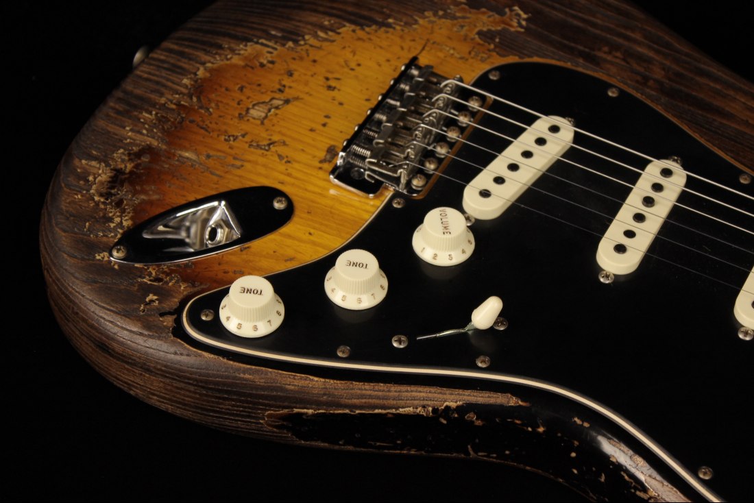Fender Custom Limited Edition Poblano Stratocaster Super Heavy Relic - SFA3CS