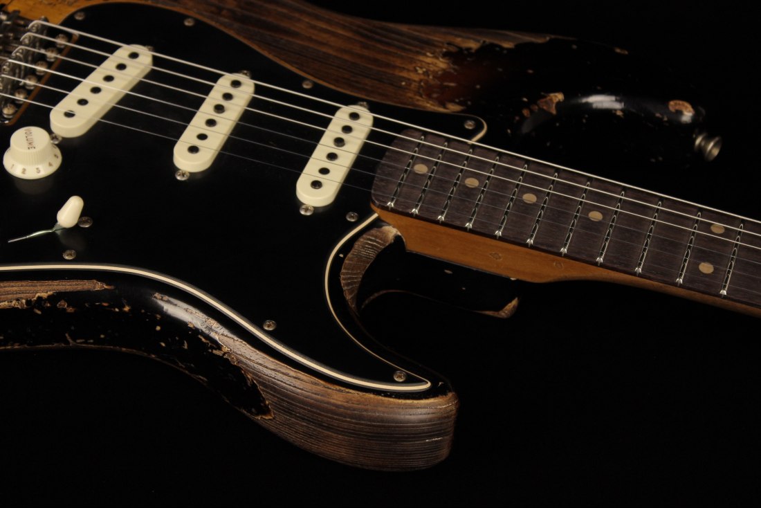 Fender Custom Limited Edition Poblano Stratocaster Super Heavy Relic - SFA3CS