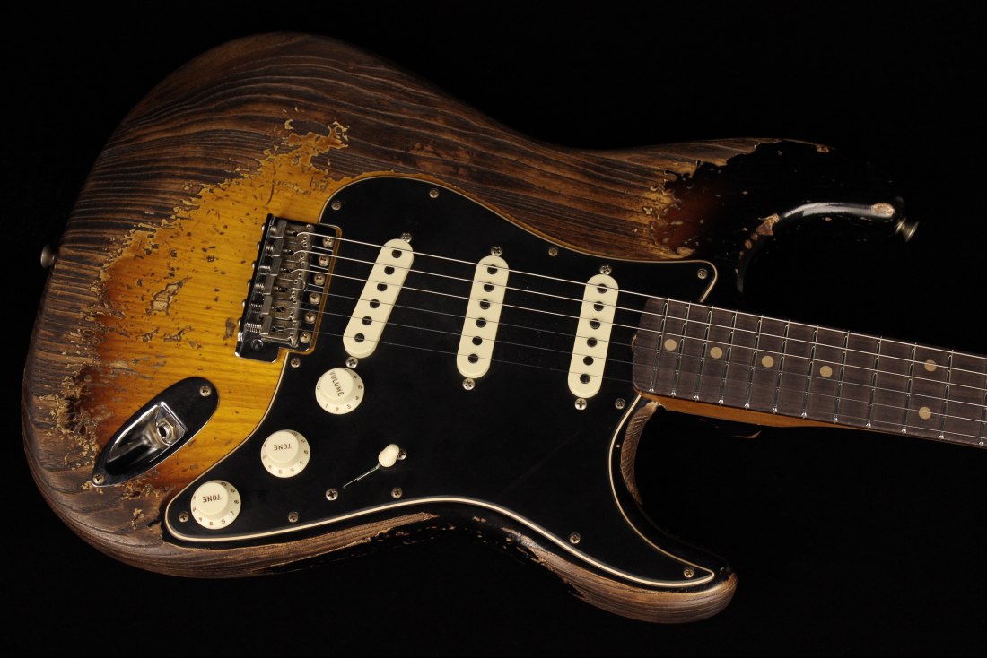 Fender Custom Limited Edition Poblano Stratocaster Super Heavy Relic - SFA3CS