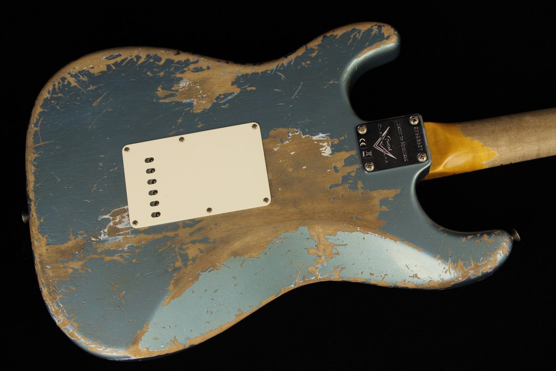 Fender Custom Limited Edition Red Hot Strat Super Heavy Relic - SFALPB