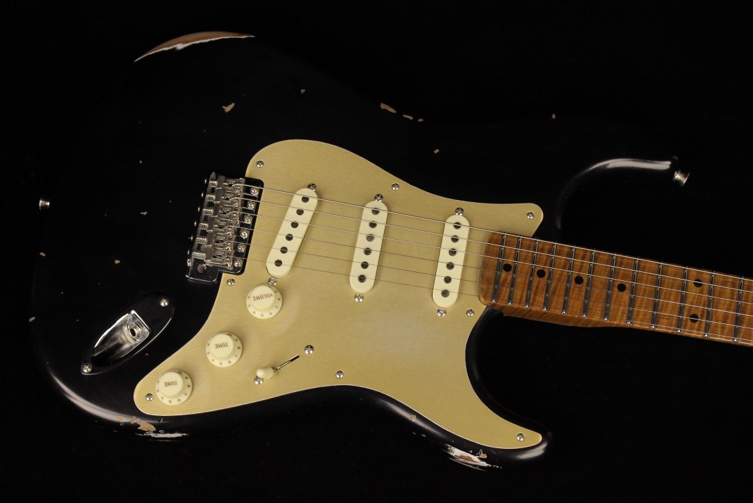 Fender Custom Limited Edition Roasted '56 Stratocaster Relic - ABLK