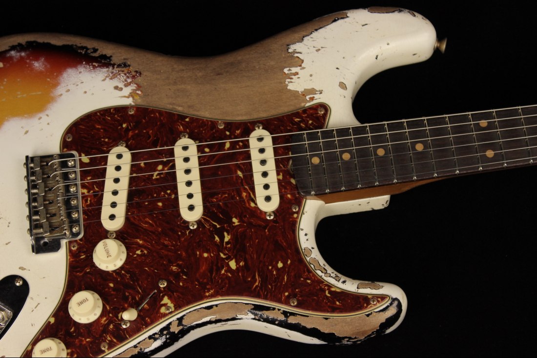Fender Custom Limited Edition Roasted '60s Stratocaster Super Heavy Relic - AOWo3CS