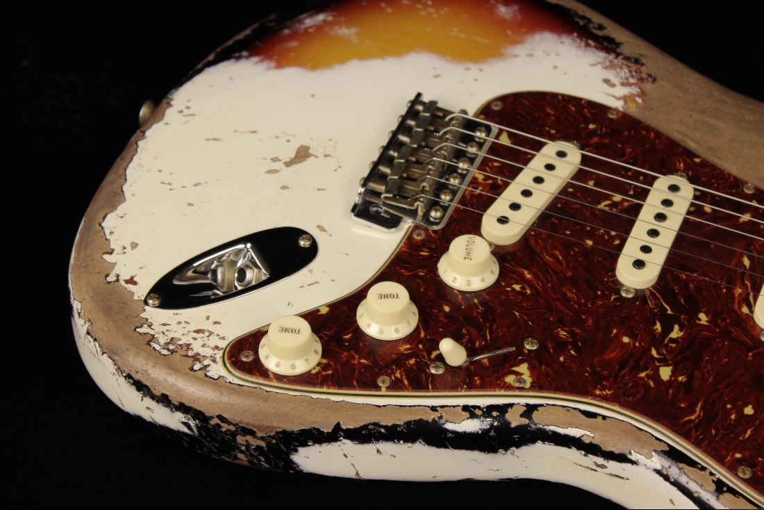 Fender Custom Limited Edition Roasted '60s Stratocaster Super Heavy Relic - AOWo3CS