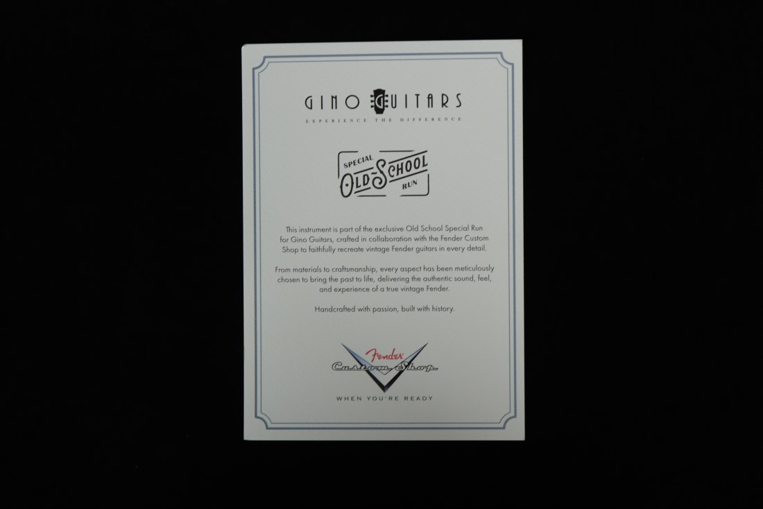 Fender Custom Old School 1956 Stratocaster NOS - DNB