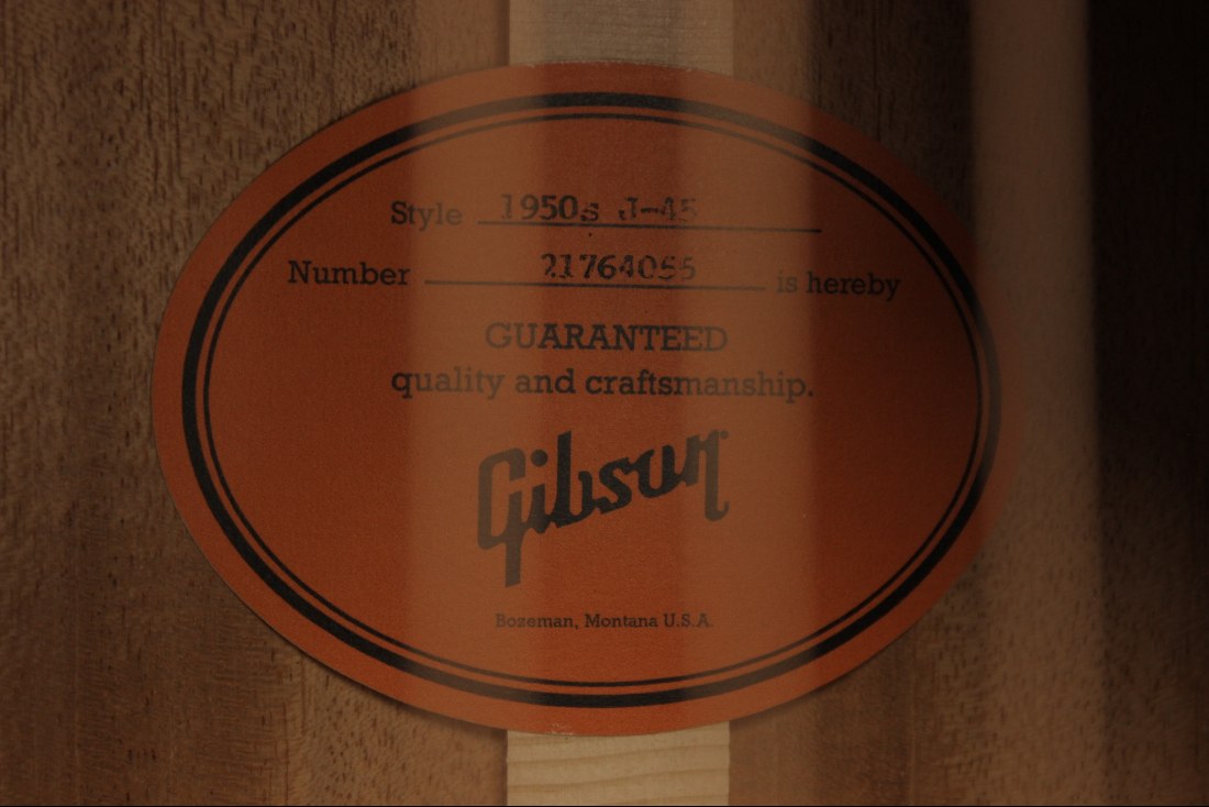 Gibson 50's J-45 Original - VS