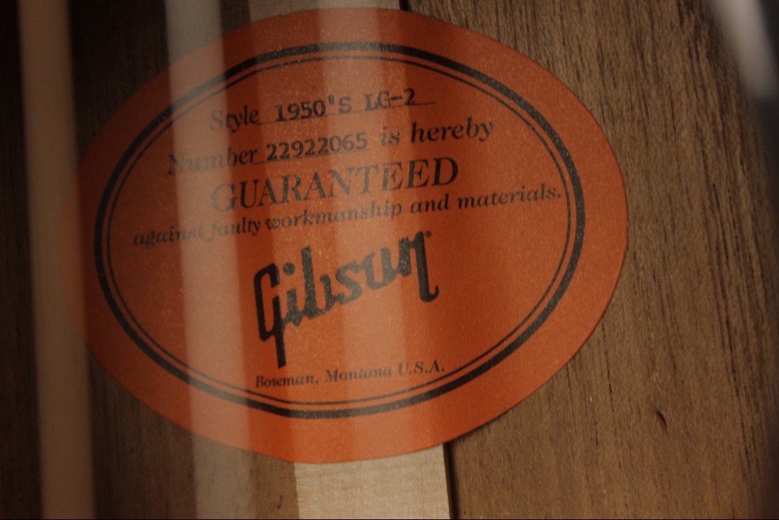 Gibson 50's LG-2 - VS