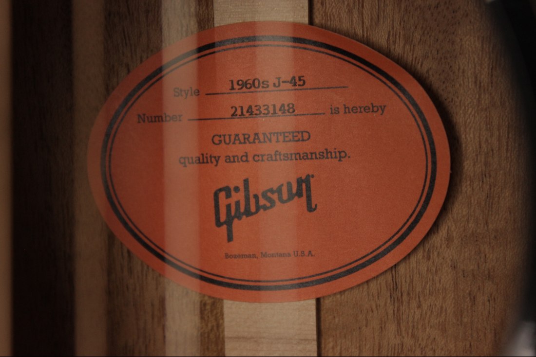 Gibson 60's J-45 Original - EB