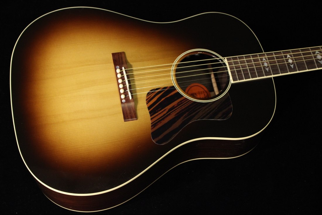 Gibson Advanced Jumbo Red Spruce Stage Edition Vintage Sunburst (SN:  13534002) | Gino Guitars
