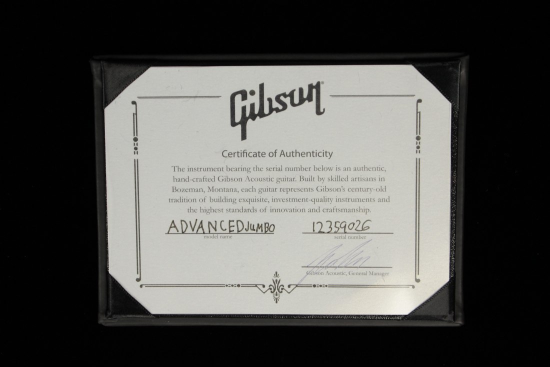 Gibson Advanced Jumbo Made 2 Measure